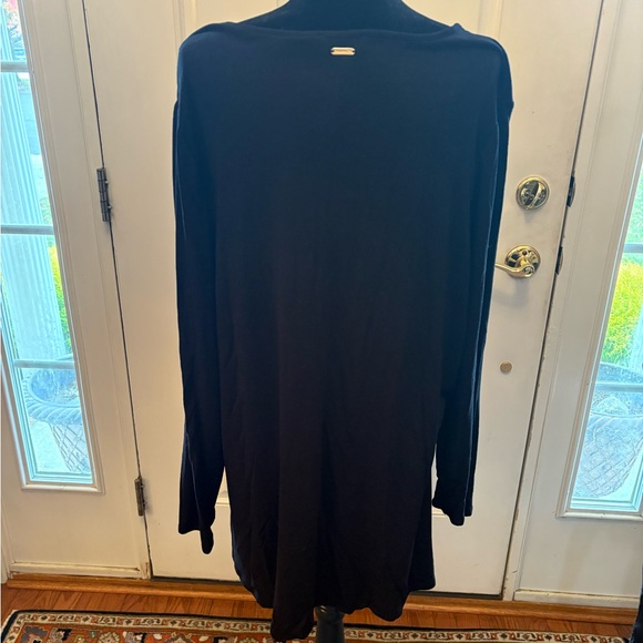Calvin Klein Black Long Sleeve Tunic - Picture 2 of 4